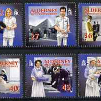 Guernsey - Alderney 2001 Community Services (1st series) Healthcare perf set of 6 unmounted mint SG A163-68