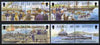 Guernsey - Alderney 2001 Garrison Island (5th series) perf set of 8 (4 se-tenant pairs) unmounted mint, SG A176-83