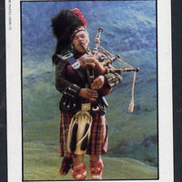 Eynhallow 1982 Scottish National Dress (Piper) imperf deluxe sheet (£2 value) unmounted mintunmounted mint