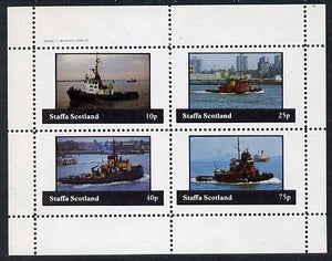 Staffa 1982 Tugs perf,set of 4 values (10p to 75p) unmounted mint