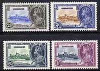 Gibraltar 1935 KG5 Silver Jubilee set of 4 mounted mint SG114-17