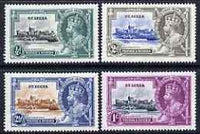 St Lucia 1935 KG5 Silver Jubilee set of 4, mounted mint SG 109-12