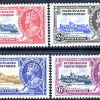 Bechuanaland 1935 KG5 Silver Jubilee set of 4, mounted mint SG 111-4