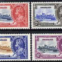 Swaziland 1935 KG5 Silver Jubilee set of 4, mounted mint SG 21-4