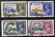 Sierra Leone 1935 KG5 Silver Jubilee set of 4, cds used SG 181-4