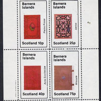 Bernera 1982 Ornate Book Covers #3 perf set of 4 (10p to 75p)