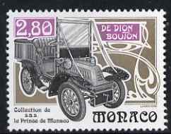 Monaco 1994 Vintage Car Collection of Prince Ranier III (De Dion Bouton) unmounted mint, SG 2188