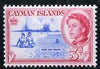 Cayman Islands 1962-64 West Bay Beach 3d unmounted mint, SG 170