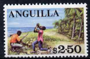 Anguilla 1967 Local Scene $2.50 (from def set) unmounted mint SG 30