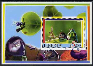 Liberia 2005 Bugs life perf m/sheet #1 unmounted mint