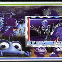 Liberia 2005 Bugs life perf m/sheet #2 unmounted mint