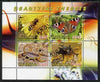 Rwanda 2009 Beautiful Insects perf sheetlet containing 4 values fine cto used