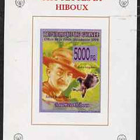 Guinea - Conakry 2008 Baden Powell & Owls #6 individual imperf deluxe sheet unmounted mint. Note this item is privately produced and is offered purely on its thematic appeal