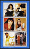 Bashkortostan 2000 Lucy Lawless perf sheetlet containing 6 values unmounted mint