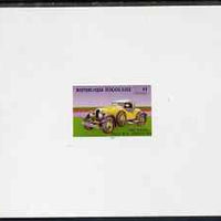 Togo 1984 Kissell Gold Bug 4f De-Luxe sheet on glossy card