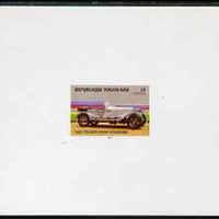 Togo 1984 Fraser Nash 2f De-Luxe sheet on glossy card