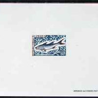 Cameroun 1968 Threadfin Fish 60f de luxe sheet in issued colours