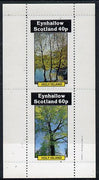 Eynhallow 1982 Trees perf,set of 2 values (40p & 60p) unmounted mint