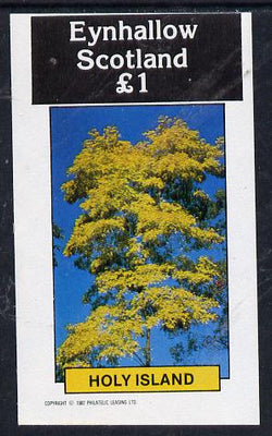 Eynhallow 1982 Trees imperf souvenir sheet (£1 value) unmounted mint