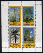 Staffa 1982 Trees perf,set of 4 values (10p to 75p) unmounted mint