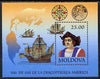 Moldova 1992 500th Anniversary of Discovery of America by Columbus perf m/sheet unmounted mint, SG MS54