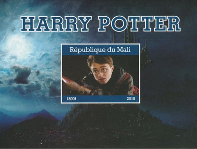 Mali 2018 Harry Potter imperf souvenir sheet unmounted mint. Note this item is privately produced and is offered purely on its thematic appeal.