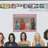 Chad 2018 Spice Girls Reunion imperf souvenir sheet unmounted mint. Note this item is privately produced and is offered purely on its thematic appeal.