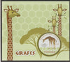 Madagascar 2015 Giraffes perf sheet containing one circular value unmounted mint