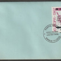 Stroma 1971 British Postal Strike cover bearing 1962 Europa1s 6d Otter surcharged 15p and tied with World Delivery Postal Strike cancellation