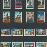 Barbados 1970 Pictorial def set complete 16 values unmounted mint SG 399-414