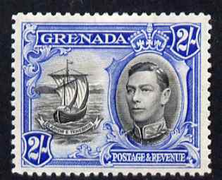 Grenada 1938-50 KG6 definitive 2s P12.5 mounted mint SG161