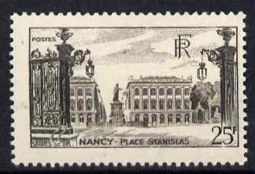 France 1946-48 Nancy 25f unmounted mint, SG 982