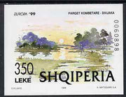 Albania 1999 Europa - Parks & Gardens imperf m/sheet unmounted mint, SG MS 2736