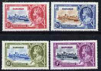 Bahamas 1935 KG5 Silver Jubilee set of 4 fine mounted mint, SG 141-44