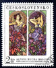 Czechoslovakia 1969 'Ruby and Amethyst' 2k40 from Women in Art fine used SG 1838