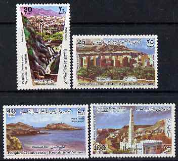 Yemen - Republic 1973 Tourism perf set of 4 unmounted mint, SG 139-42