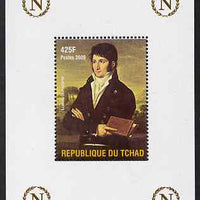 Chad 2009 Napoleon #8 Lucien Bonaparte perf deluxe sheet unmounted mint