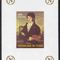 Chad 2009 Napoleon #8 Lucien Bonaparte imperf deluxe sheet unmounted mint. Note this item is privately produced and is offered purely on its thematic appeal.