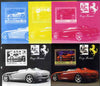 Liberia 2006 Enzo Ferrari #2 m/sheet, the set of 5 imperf progressive proofs comprising the 4 individual colours plus all 4-colour composite, unmounted mint