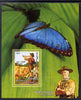 Somalia 2006 Scouts & Butterflies #3 perf s/sheet unmounted mint (Scout image by Norman Rockwell)