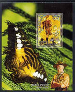 Somalia 2006 Scouts & Butterflies #4 perf s/sheet unmounted mint (Scout image by Norman Rockwell)