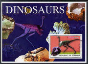 Somalia 2003 Dinosaurs & Minerals perf souvenir sheet unmounted mint