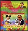 Malawi 2009 Walt Disney Presents Great Personalities - Garry Kasparov perf sheetlet containing 2 values unmounted mint