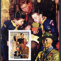 Somalia 2002 Norman Rockwell Scouts imperf s/sheet unmounted mint. Note this item is privately produced and is offered purely on its thematic appeal