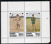 Staffa 1979 Scouts of the World perf set of 2 values (El Salvador & Faroe Is) unmounted mint