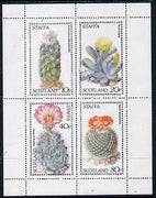 Staffa 1979 Cacti perf,set of 4 values (10p to 80p) unmounted mint