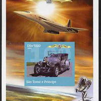 St Thomas & Prince Islands 2004 Rolls Royce Centenary #06 imperf s/sheet unmounted mint. Note this item is privately produced and is offered purely on its thematic appeal