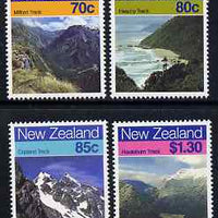 New Zealand 1988 Scenic Walking Trails perf set of 4 unmounted mint, SG 1469-72