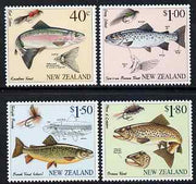 New Zealand 1997 Fly Fishing perf set of 4 unmounted mint, SG 2082-5