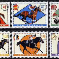 New Zealand 1996 Famous Race Horses perf set of 6 unmounted mint, SG 1945-50